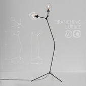 Floor lamp Branching bubble