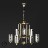 Chandelier with 9 lamps by Terandpet