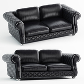 Lugano Leather Standard Sofa