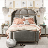 VERSAILLES UPHOLSTERED BED