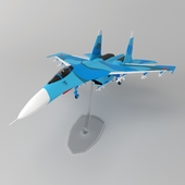 Модель самолета Су-27