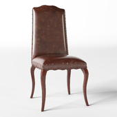 CALAIS LEATHER DINING SIDE CHAIR