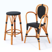 French Bistro Chair and Barstool