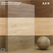 Material wood / veneer (seamless) - set 17