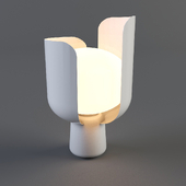 Лампа настольная. Lampe de table Blom H 24 cm - Fontana Arte