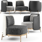 Minotti Tape armchairs