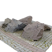 Stones for the city park