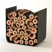 firewood logs holder