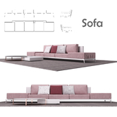 Sofa Pink