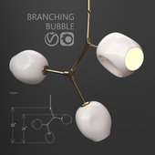 Branching bubble 3 lamps