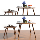 Vince Dining And Coffee Small Table With Parquet