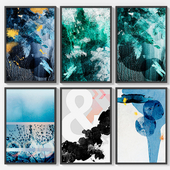 Set of 6 Abstract