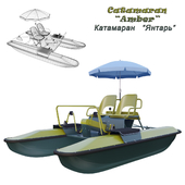 Catamaran Yantar (Water bicycle) new