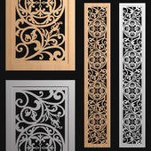 decorative panel-partition №3