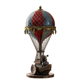 Скульптура в стиле Стимпанк "Воздушный шар"