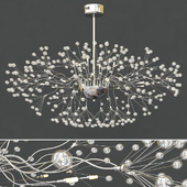 Modern Silver Glass Chandelier_2