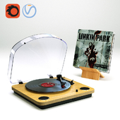turntable vinyl record player ION