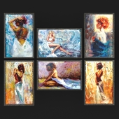 Paintings by Henry Asensio