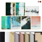 Poster Set "Abstract Oil"