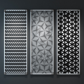 Frames with seamless textures