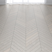 Befag Oak Natur Pearl White Lacquer Parquet Floor in 3 types