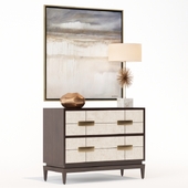Allegro Two-Drawer Wide Chest