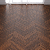 Brown Pear Wood Parquet Floor in 3 types