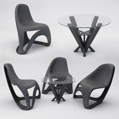 modern table chairs set