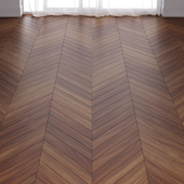 Brown Teak Wood Parquet Floor in 3 types