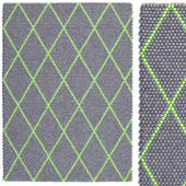 Carpet Hay Dot carpet Electric Green rug