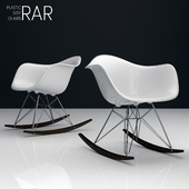 Eames Rar plastic side chairs