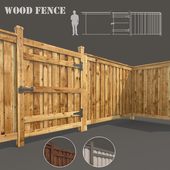 wood fence