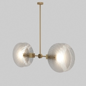 Ross Gardam NEBULAE chandelier gold 2