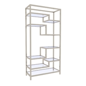 Modern Furniture Stainless Steel Five5 Layers Bookshelf