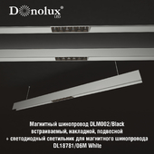 Luminaire DL18781_06M for magnetic busbar trunking