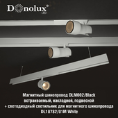 Luminaire DL18782_01M for magnetic busbar trunking