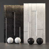White Marble and Black Marble