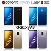 Samsung Galaxy A8 all colors