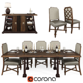 A.R.T. Furniture Inc American Chapter Formal Dining Room Group