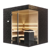 KLAFS Design Sauna Shape with sauna heater sanarium majus