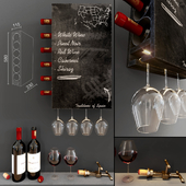 Wine Wall Decorative Cabinet