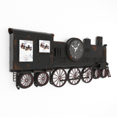 Wall Clock Train