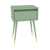 Bedside table with 1 drawer janik gray-green La Redoute Interieurs