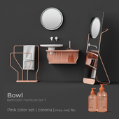 INBANI Bowl Bathroom Furniture Set 7