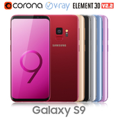 Samsung Galaxy S9 all colors