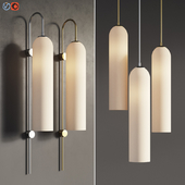 Flot Wall Sconce and Pendant Set Articololighting