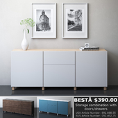 IKEA BESTA Storage combination with drawers