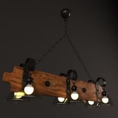 wooden light