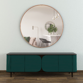 Modern Console Table With Mirror