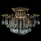 Chandelier ceiling Silver Light, series Clare